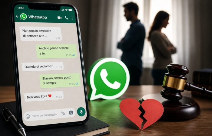 chat whatsapp - valore legale